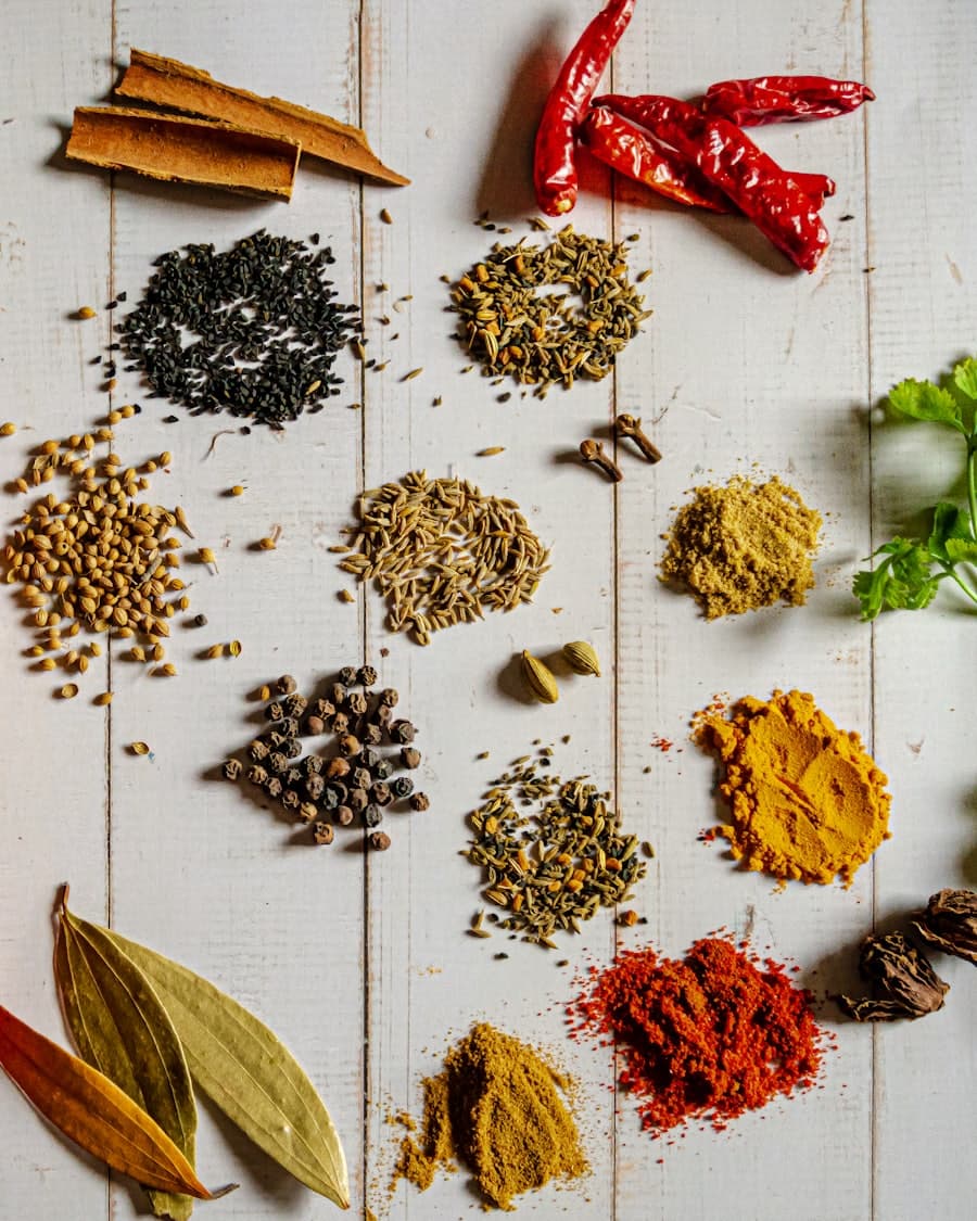 Whole spice collection